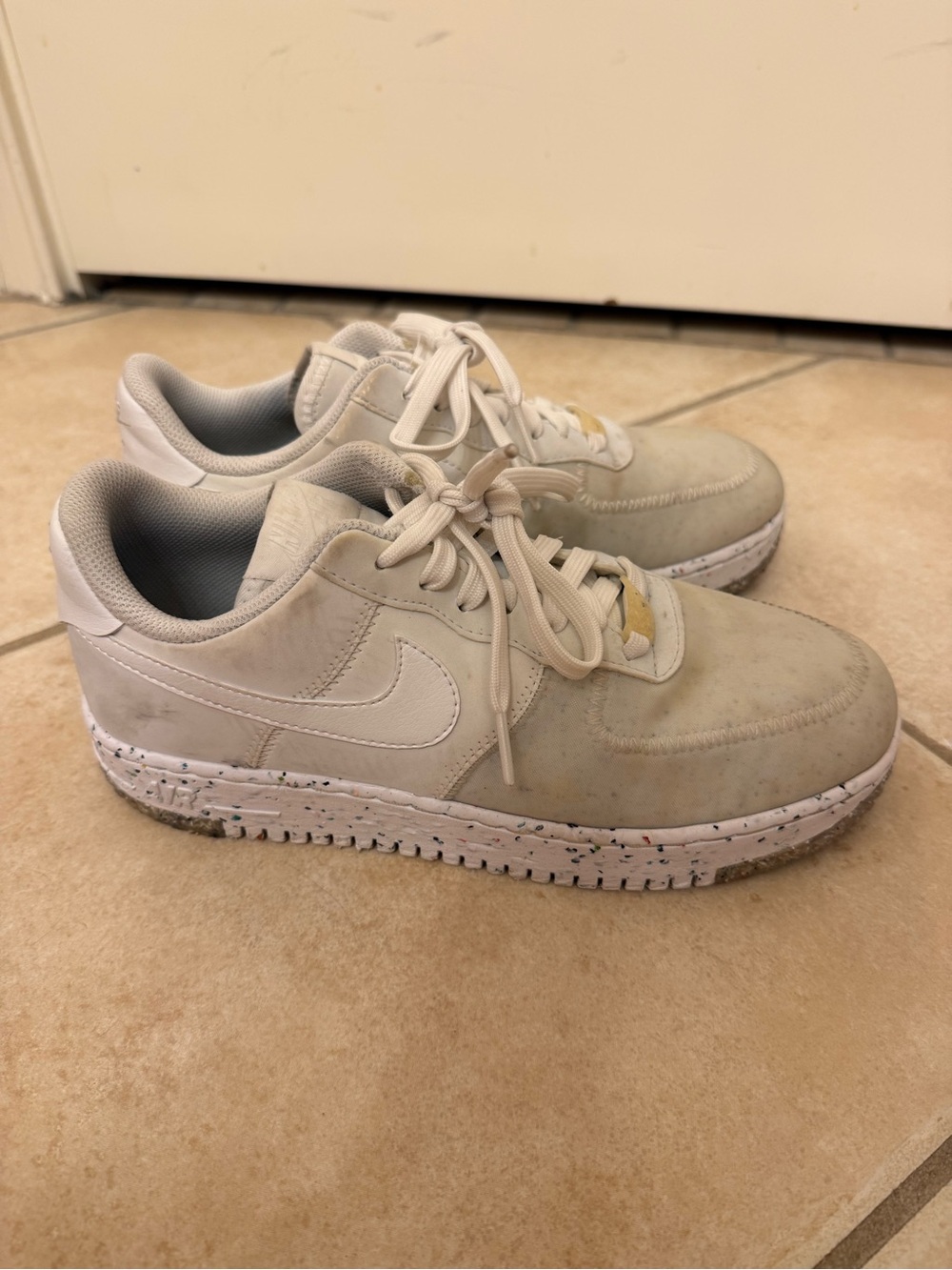 Women's Nike Air Force 1 Crater Summit White Sneakers